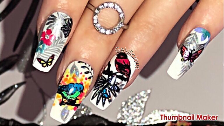 Edgy Gothic Nail Designs